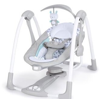 INGENUITY Hojdačka konvertibilná vibrujúca s melódiou Raylan