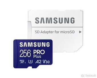 Nová PRO Plus microSDXC Card 180 MB/s (+ SD adaptér) 256 GB
