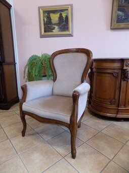 Elegantné kreslo Louis