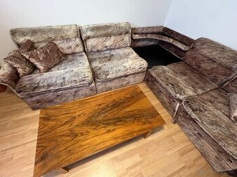 Variabilný rohový gauč s EXTRÉMNYM úložným priestorom (+ kre