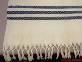 Starožitný prehoz tkaný 180x50
