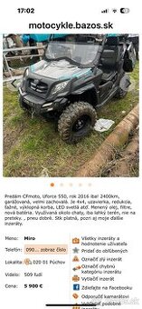 Cf moto 4x4