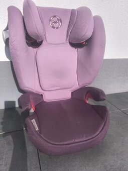 Cybex Solution M-fix pink/purple
