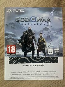 Predám hru na PS5 God of War Ragnarök