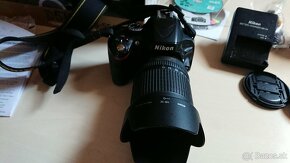 Rezervované- Predám Nikon D5100 + obj. 18-135