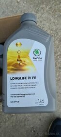 Predám olej Škoda LongLife IV FE 0W-20 - 1L