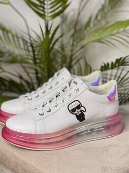 Kožené sneakersy Karl Lagerfeld Kapri Kushion KL62689-01I
