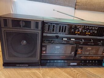 Universum CTR4673 reverse radiomagnetofon retro 2 kazeťák