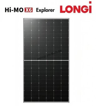 Longi LR5-66HTH-540M Hi-MO X6 čierny rám