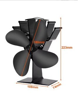 Predám tepelný ventilátor na pec/krb