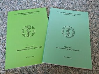 Predám testovnice LFUK 2025 (1000 otázok BIO + CHEM)