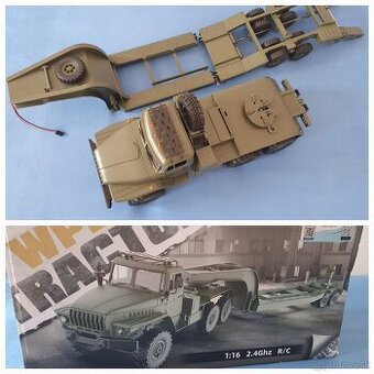 Krásny RC model Ural s podvalnikom 1:16