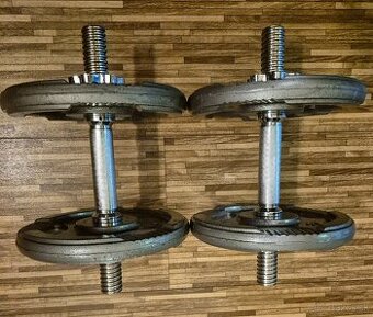 Jednoručky 2x12kg insportline