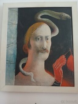 Olejomaľba na dreve od Dušana Kállaya