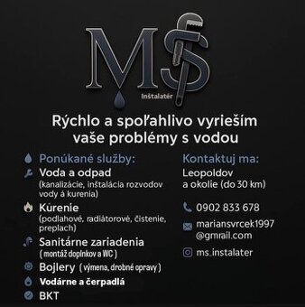 Inštalatér / kurenár