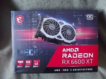 Msi amd Radeon RX 6600 XT nech 2 top stav
