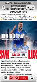 Slovensko - Luxembursko
