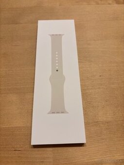 Apple Watch Silikónovým remienok - Starlight SB M/L