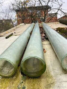 Predam sklenene rury 3ks