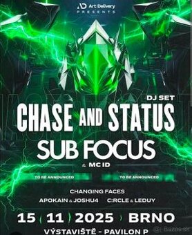 Chase and Status Brno