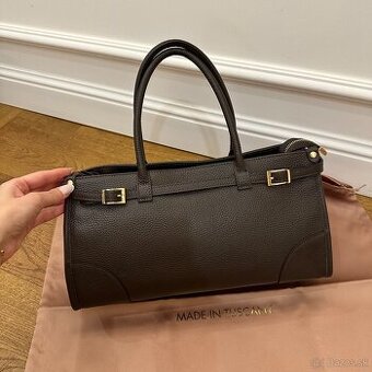 Kožená talianska kabelka nová