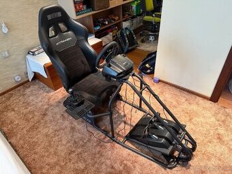 Predám hernú pretekársku sedačku + volant + radiacu páku