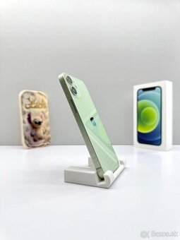 iPhone 12 MINI 128GB GREEN SUPER STAV NOVÁ BATÉRIA 100%+SKLO