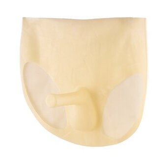 Latex slipy s navlekom - kondomom