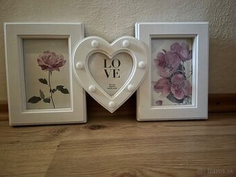 Foto rámik - darček- svadobná výzdoba