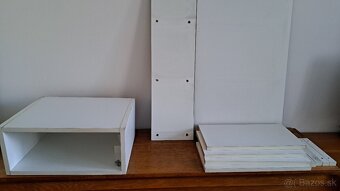 Polička drevo, mini regál - 1