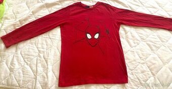 Spiderman tričko s dlhým rukávom, veľ. 140