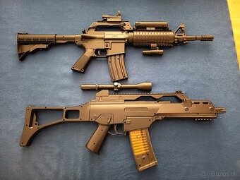 Ponúkam na predaj airsoftové, Nerf a Zuru zbrane