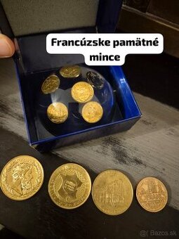 Francúzske pamätné mince a žetóny