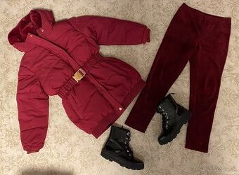 Bunda dievča 140- komplet