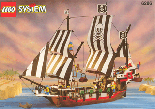 LEGO 6286 Pirates Skull's Eye Schooner