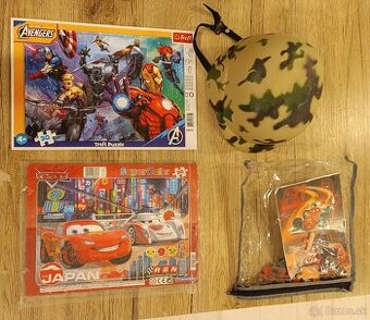 Darujem puzzle a helmu