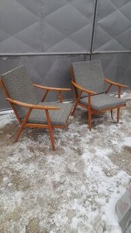 Retro kreslá 2kusy za 160eur