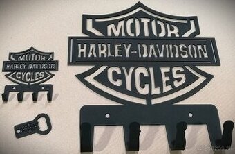 ☠︎︎ Harley Davidson vešiaky, otvárače fliaš ☠︎︎