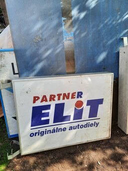 Reklamná tabula svetelná reklama