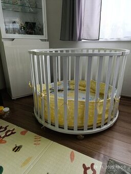 Postieľka a ohrádka 2v1