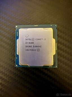 Intel core i3 8100