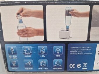 Zvlhčovač vzduchu AIR-O-SWISS na OET fĺaše