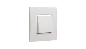 Niko Pure biele tlačidlo a zásuvka