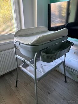 Prebaľovací pult-vanička 2v1