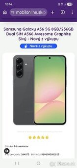 Výmena Samsung a 56 256GB