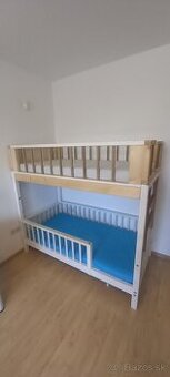 Detská poschodová posteľ