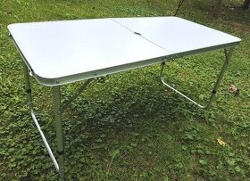 Skladací kempingový stôl 120x60cm