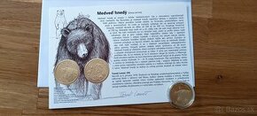 5€ medveď hnedý