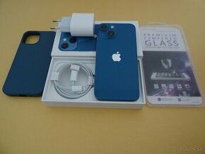 iPhone 13 MINI 128GB BLUE - ZÁRUKA 1 ROK - DOBRY STAV