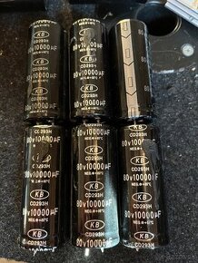 kondenzatory 80V 10000uf a 200V 3300uf